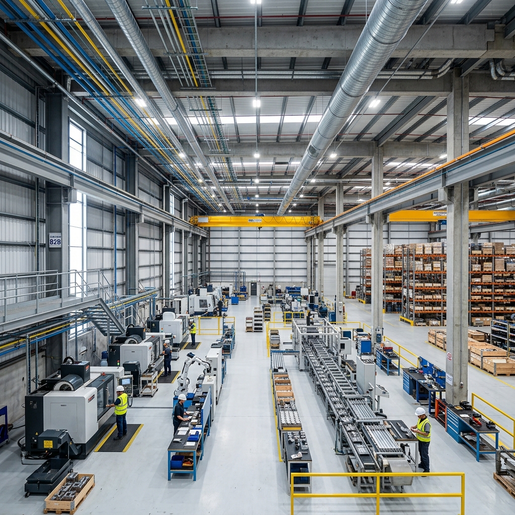 Industrial facility factory