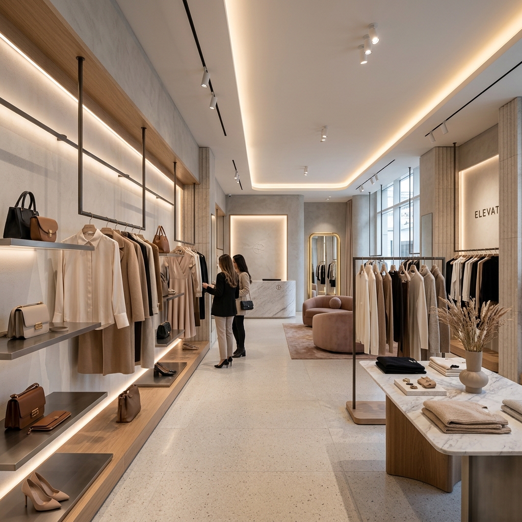 Retail showroom store